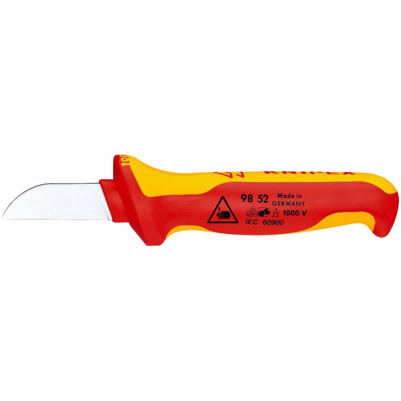 Knipex нож за заголване на кабели 180мм 1000V VDE / 9852 Knipex нож за заголване на кабели 180мм 1000V VDE / 9852
